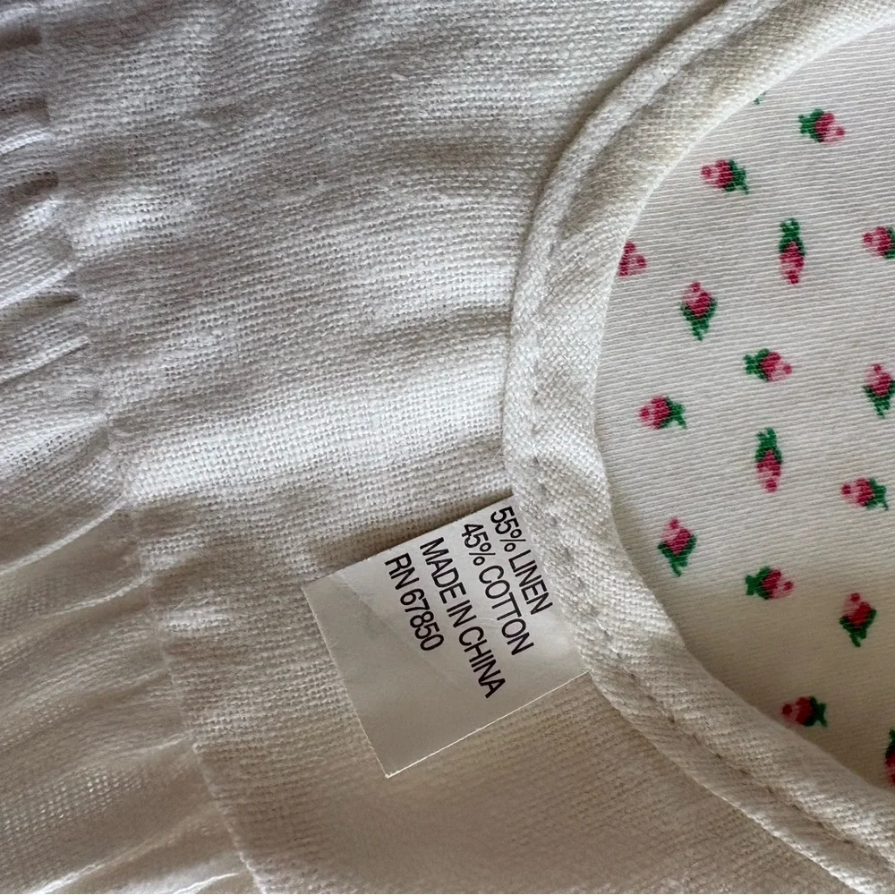 Pink Gingham and White Cotton Baby Bibs with “Violet” Monogram